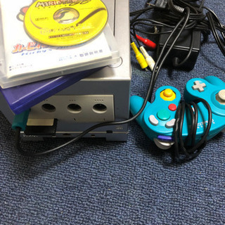 中古GameCubeセットすぐに遊べます、ソフト二本付き