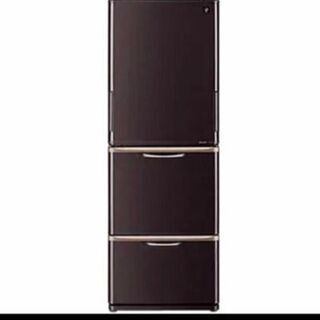美品】シャープ 3ドア冷蔵庫 SJ-PW35A-T 350L プラズマクラスター