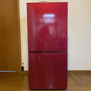 【ネット決済】AQUA ２ドア冷蔵庫　AQR-16E(R) 
