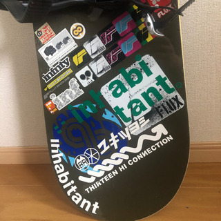 お届けします！美品☆ インフィニティ ボード FLUX ビンディング DAKINE ケース スノーボード スノボ