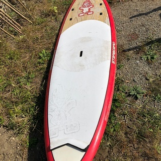 SUP Starboard 9'5"、本体、フィン、トロリー、パ...