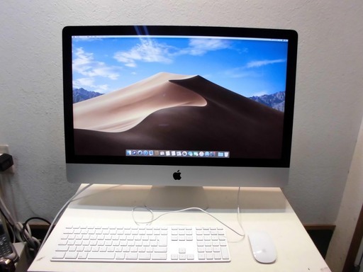 ◆ 【美品】iMac 27-inch Late2014【Core i7+メモリ16GB+HDD1TB】ワイヤレスマウス＆有線キーボード付き◆