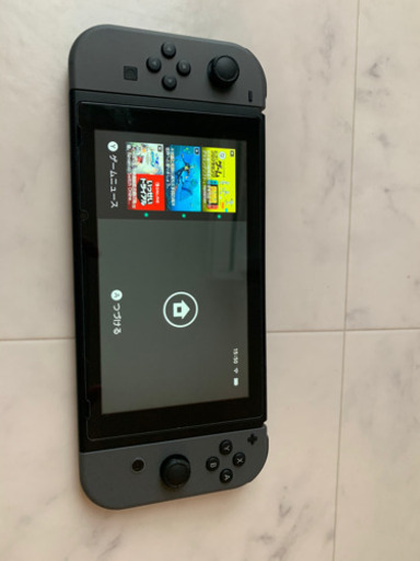 新型スイッチ　グレー