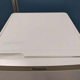 売約済み)Panasonic ノンフロン冷凍冷蔵庫 138L ガラストレイ NR-BW14CJ-W