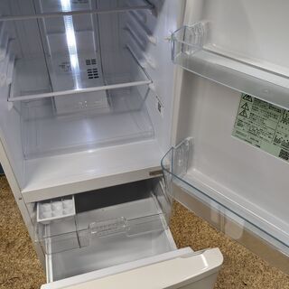 (売約済み)Panasonic ノンフロン冷凍冷蔵庫 138L ガラストレイ NR-BW14CJ-W