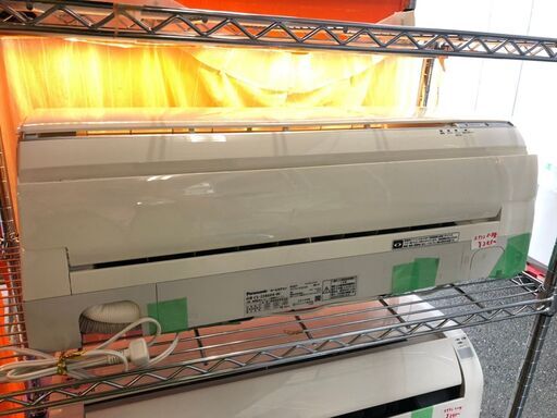 ☆中古 激安！！Panasonic　エアコン　2.2ｋｗ　2016年製　CS-22BEE4-W　DE013￥24,800！！