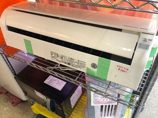 ☆中古 激安　HITACHI　エアコン　2.5ｋｗ　RAS-D25G　2017年製　DE014　￥24,800円！！