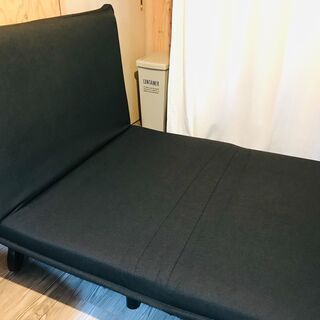 ソファベッド美品 Vita active ブラック キャスター付き 【公式通販】