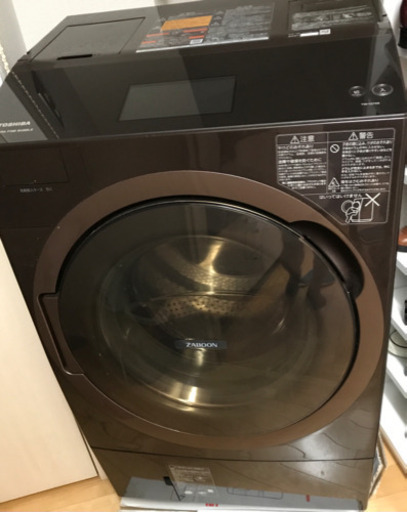 TOSHIBA 東芝ドラム式洗濯乾燥機(TW-127X8L) ※YAMADAの無料長期保証6年付