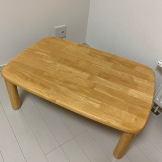 【ネット決済】【引取決まりました】木製ローテーブル