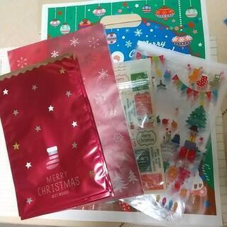 【お値下げ】イベント用ラッピング袋(クリスマス)