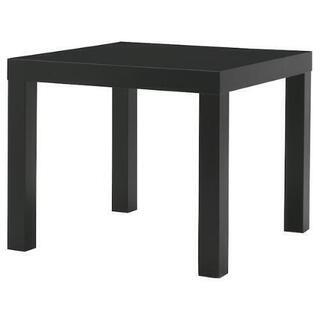 IKEAサイドテーブル黒(近ければ運搬可能)