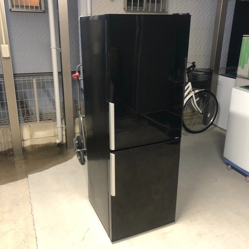 【高圧洗浄済】2016年製 アクア冷凍冷蔵庫「AQR-SD28E」275L （バーガンディ）