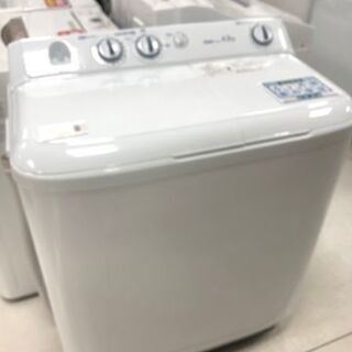6ヶ月動作保証付 Haier 2槽式洗濯機 4.5kg アウトレット品【トレファク