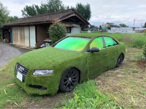 アウディ セダン 芝生仕様 イベント 目立ちたい方 ファンキーゴースト Shon6969 高崎のa4の中古車 ジモティー