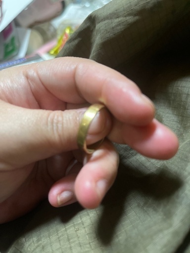 18金刻印有り