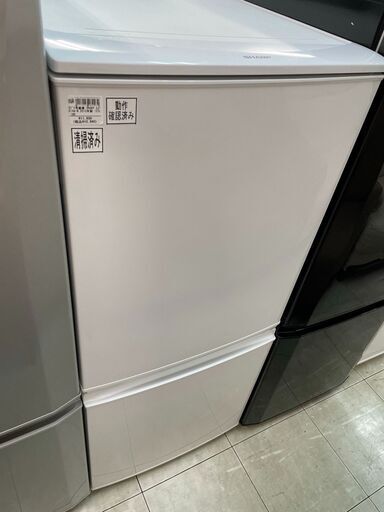 シャープ　2ドア冷蔵庫　SJ-D14A　2015年製　１３７L
