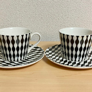 Francfranc コーヒーカップ&ソーサー　2組セット