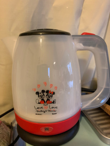 Disney 電気ケトル湯沸かし器ミッキー ミニー Sw 世田谷代田の家電の中古あげます 譲ります ジモティーで不用品の処分