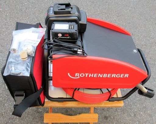 ☆アサダ ASADA ローテンベルガー ROTHENBERGER ROCAM4 ローカム4 排水管内視鏡 R151471◆プロ向け管内検査カメラ