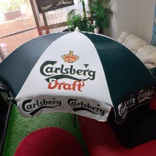 新品カールスバーグCarlsbergパラソル