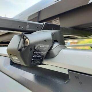 【美品】ルーフボックスセット(BRQ55BK)