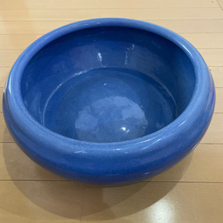【ネット決済】お取引中です。中古　陶器製　睡蓮鉢