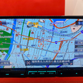 KENWOOD 彩速 MDV-535DT 最新地図更新 フルセグ 動作確認済みⅣ