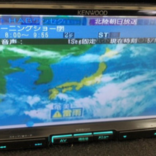KENWOOD 彩速 MDV-535DT 最新地図更新 フルセグ 動作確認済みⅣ