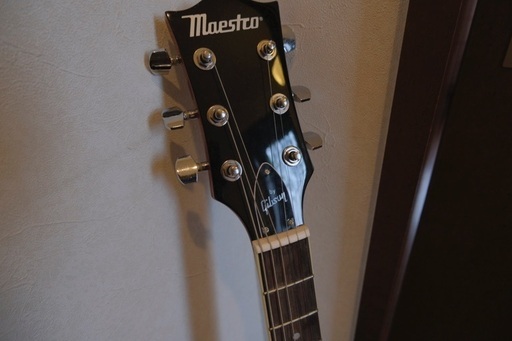 入手困難 節約 Maestro by Gibson Les Paul Standard 赤 エレキギター