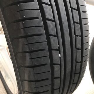 中古　ノーマルタイヤ　4本　165/55R15　9分山あり　YOKOHAMA-ECOS　ダイハツ純正アルミホイールセット　ダイハツ　タント