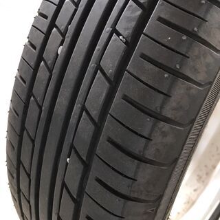 中古　ノーマルタイヤ　4本　165/55R15　9分山あり　YOKOHAMA-ECOS　ダイハツ純正アルミホイールセット　ダイハツ　タント