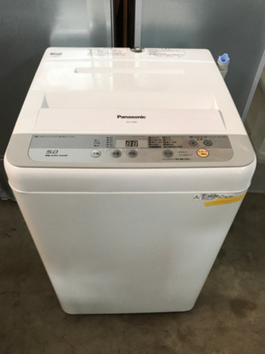 洗濯機　Panasonic NA-F50B9 5kg 2016年製　動作確認済み