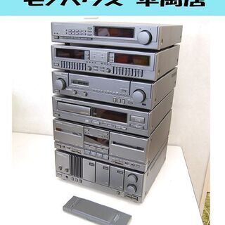 ジャンク KENWOOD システムコンポ KX-07/KT-07/GE-07/DP-07/DA