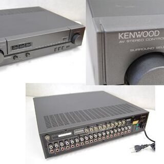 ジャンク KENWOOD システムコンポ KX-07/KT-07/GE-07/DP-07/DA