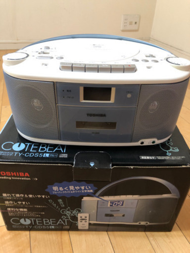 東芝CDラジカセ 【美品】
