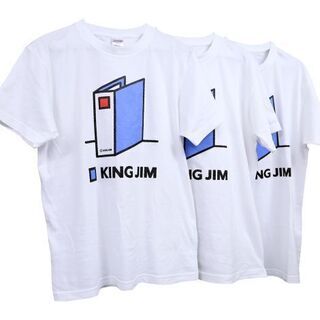 【新品未使用】キングジムＴシャツ　Ｍサイズ　KING JIM