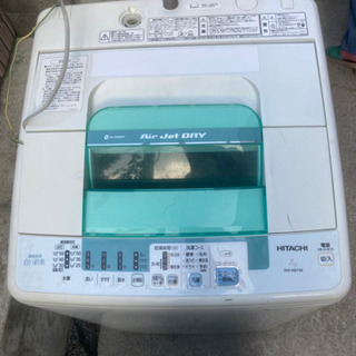 【ネット決済】【急募】HITACHI 7kg洗濯機　付属品あり