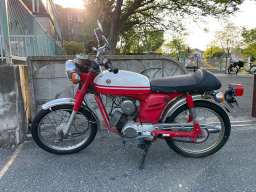 ヤマハ　YB-1 2st y'scraft 限定車カラー　実動車