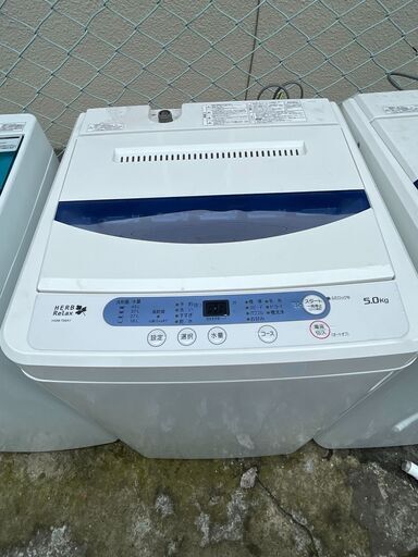 当日翌日配送可■都内近郊無料で配送、設置いたします■2017年製 洗濯機 YAMADA YWM-T50A1 5キロ■YAM01