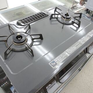 都市ガス ガステーブル 2016年製 幅59cm リンナイ ガスコンロ 右強火 RT64JH-R 12A 13A ☆ 札幌市 北区 屯田