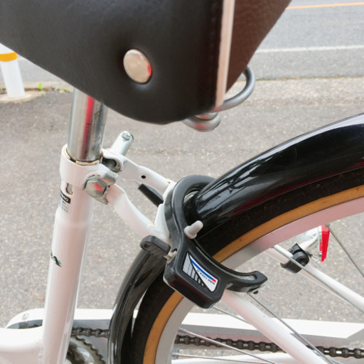 自転車 シティサイクル シンプルおしゃれデザイン 26インチ 白 鍵ありタイプ 中古品 宮本リサイクル 浜村のその他の中古あげます 譲ります ジモティーで不用品の処分