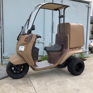 宮城県仙台市！ホンダ TA02 ジャイロキャノピー ミニカー カスタム 茶色 ブラウン ワイドタイヤ ミニカー登録 宮城県仙台市！ ホンダ ジャイロキャノピー ミニカー登録 ワイドタイヤ