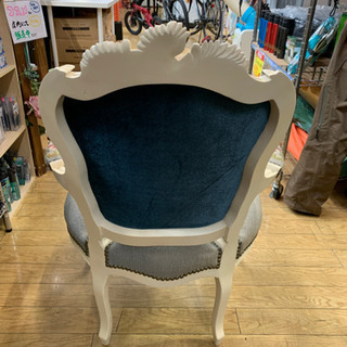 ⭐️輸入家具⭐️アンティークロココ調 猫足 プチポワンアームチェア 