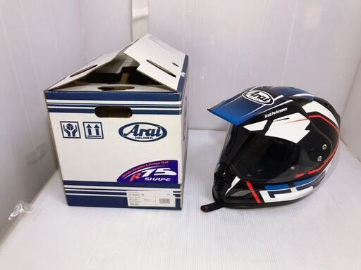 Arai HELMET★R75 SHARP Racing Helmet★ツアークロス３デツアー★ブルー★59-60