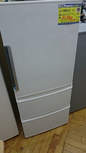 （値下げしました￥31,800→￥28,800）アクア　3ドア冷蔵庫272L　2016年製　AQR-271E　高く買取るゾウ八幡東店