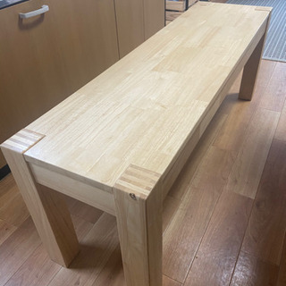 イケアノールドビー木製ベンチ