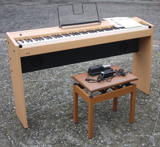 Roland ローランド デジタルピアノ F-90 電子ピアノ 88鍵盤 プログレッシブ・ハンマー・アクション鍵盤 純正椅子 ペダル付 動作品