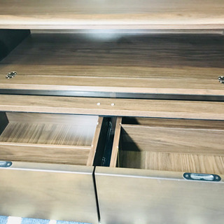未使用品?テレビボード?壁面収納付き?アウトレット商品?内幅142✨清掃済?