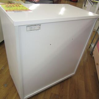 収納家具 R085 キッチンカウンター、レンジボード、幅80cm 美品